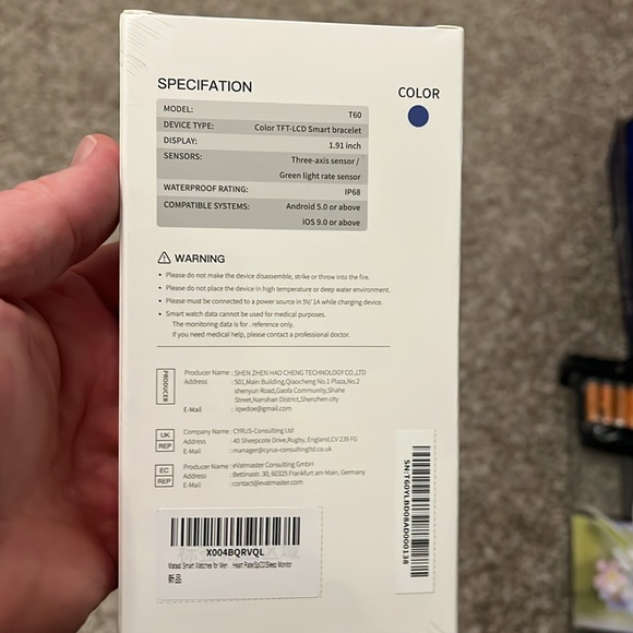 Smartwatch for Men Women (Answer/Make Call), Fitness Tracker - Picture 9 of 9